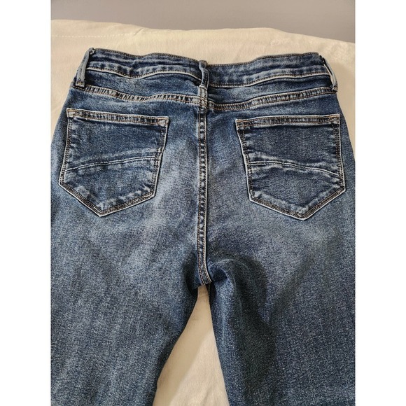 Driftwood Gizelle Womens Jeans sz 27 factory distressing skinny classic pockets - Picture 4 of 9